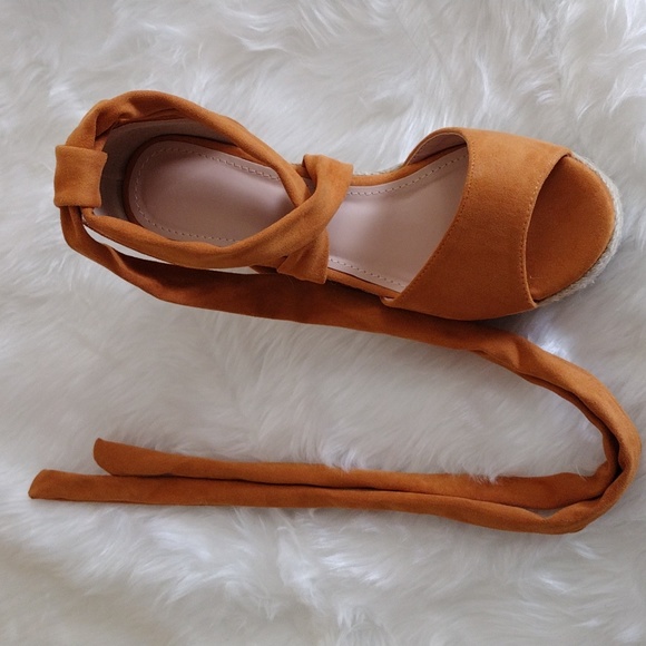 Sandals Lace Up Women Size 5 - Picture 4 of 7